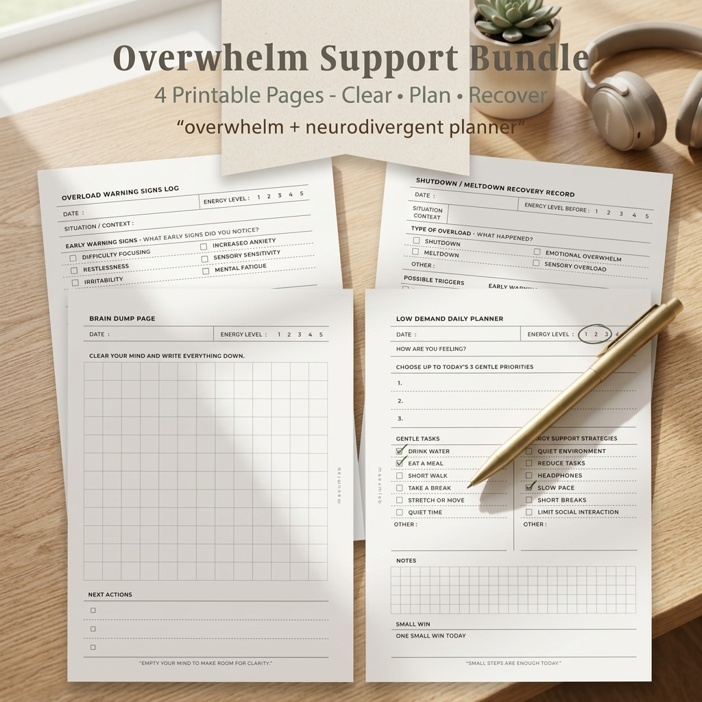 executive-function-guide overwhelm support