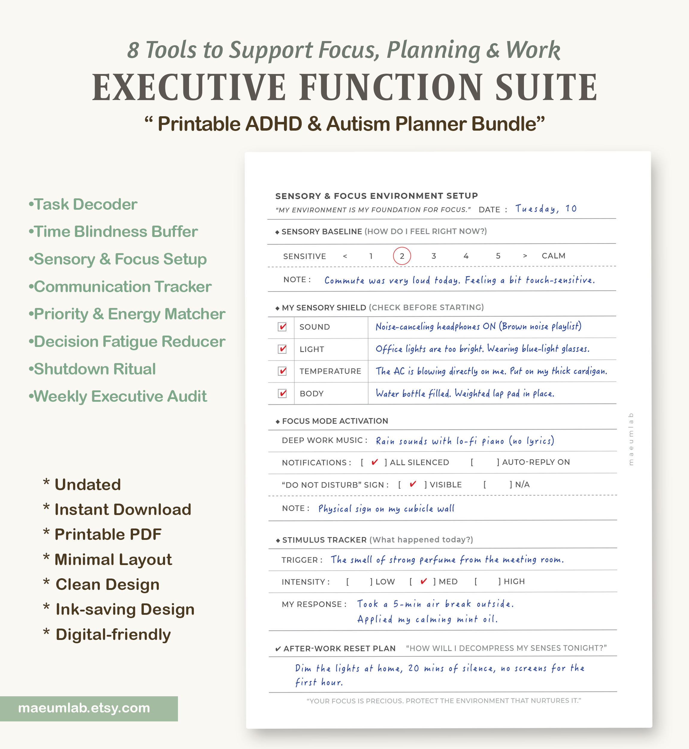how-to-use-executive-function-suite 03 sensory & focus setup